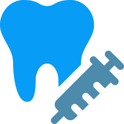 Tooth and syringe icon