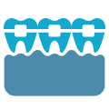 Orthodontic treatment symbol